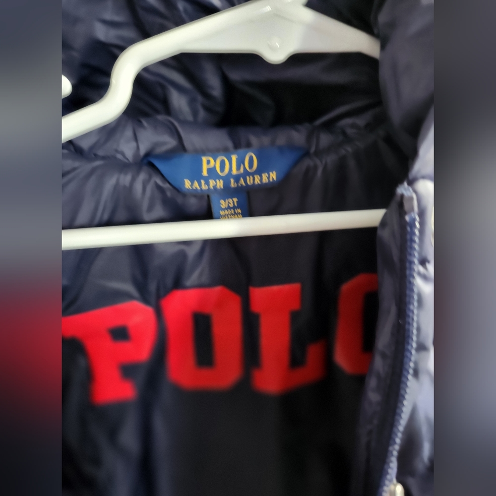 Polo Ralph Lauren Girls Down Coat 3/3t
